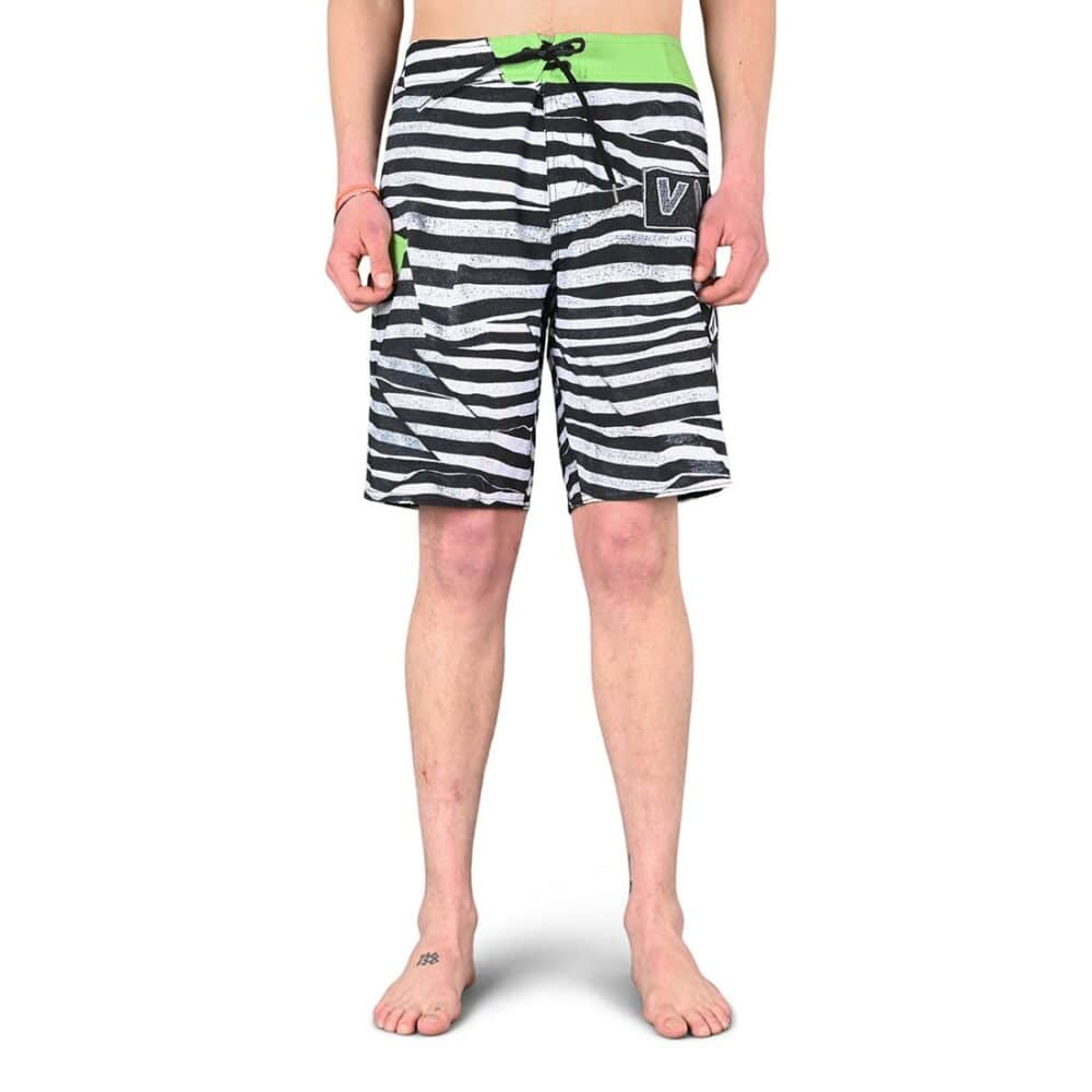 Volcom Lido Print Mod 20" Boardshort - Electric Green