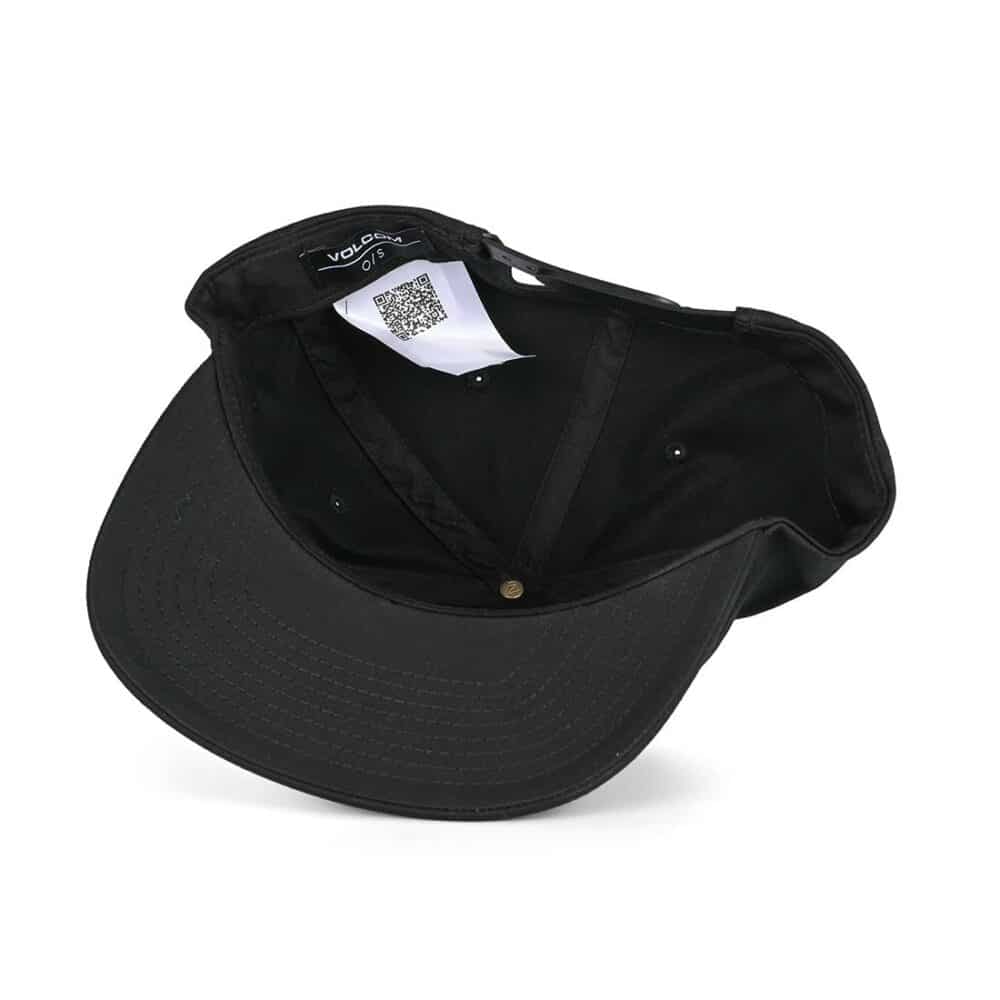 Volcom Quarter Twill Snapback Cap - Black (SP24)