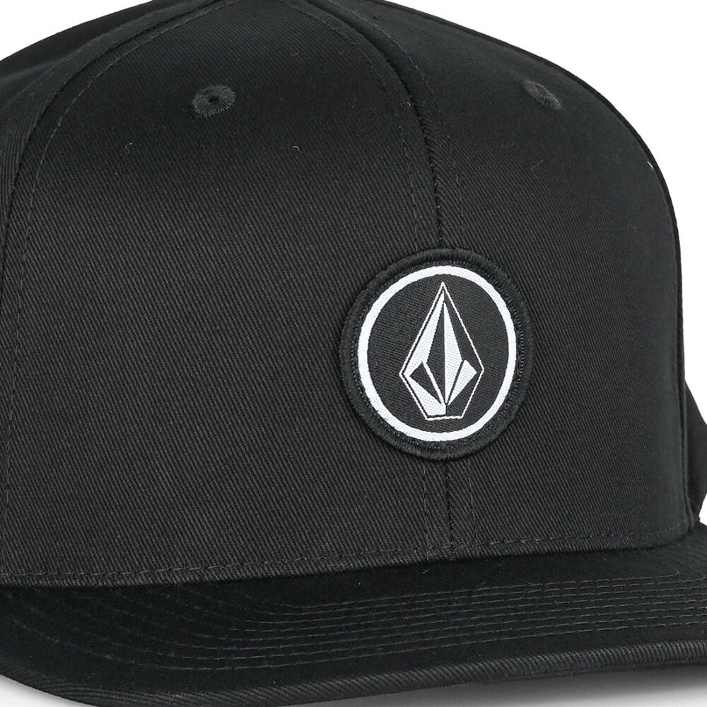 Volcom Quarter Twill Snapback Cap - Black (SP24)