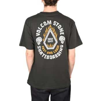 Volcom Skate Vitals Fast N Loose S/S T-Shirt - Stealth