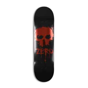 Zero Blood Skull Skateboard Deck - Red Foil