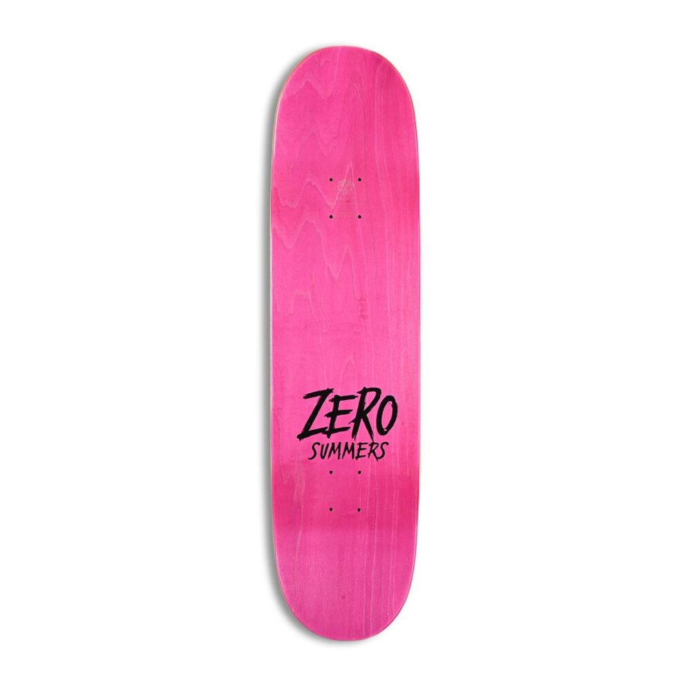 Zero Gabriel Summers Fright Night GITD 8.5" Skateboard Deck
