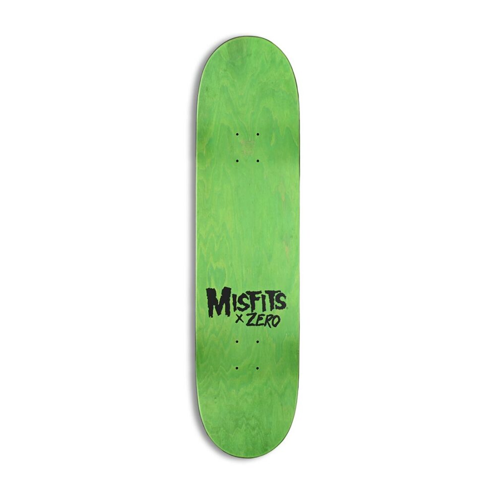 Zero x Misfits Bat Fiend GITD 8.25" Skateboard Deck