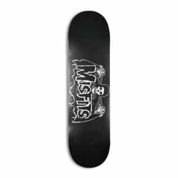 Zero x Misfits Bat Fiend GITD 8.25" Skateboard Deck