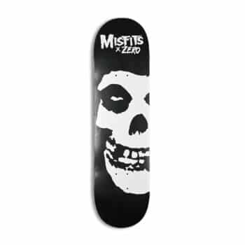 Zero x Misfits Fiend Skull GITD 8.25" Skateboard Deck