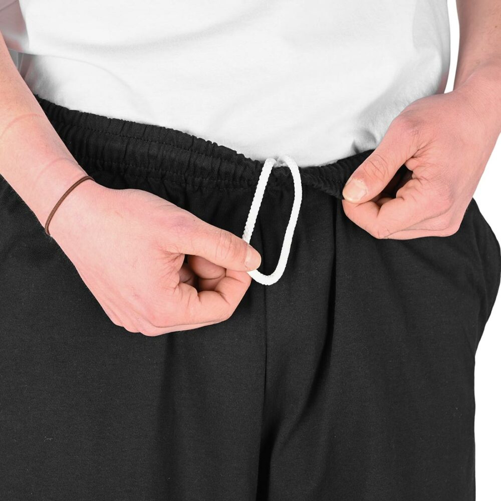eS Big Script Sweat Shorts - Black