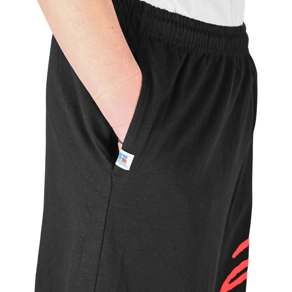 eS Big Script Sweat Shorts - Black