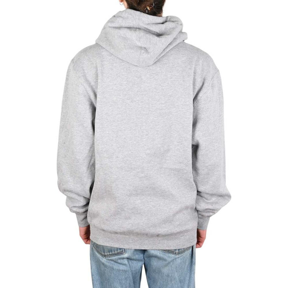 eS Main Block Pullover Hoodie - Grey Heather