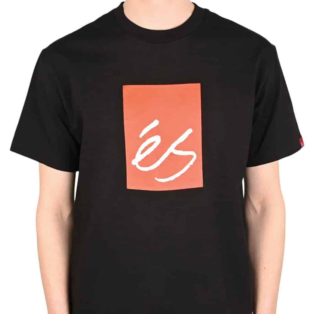 eS Main Block S/S T-Shirt - Black