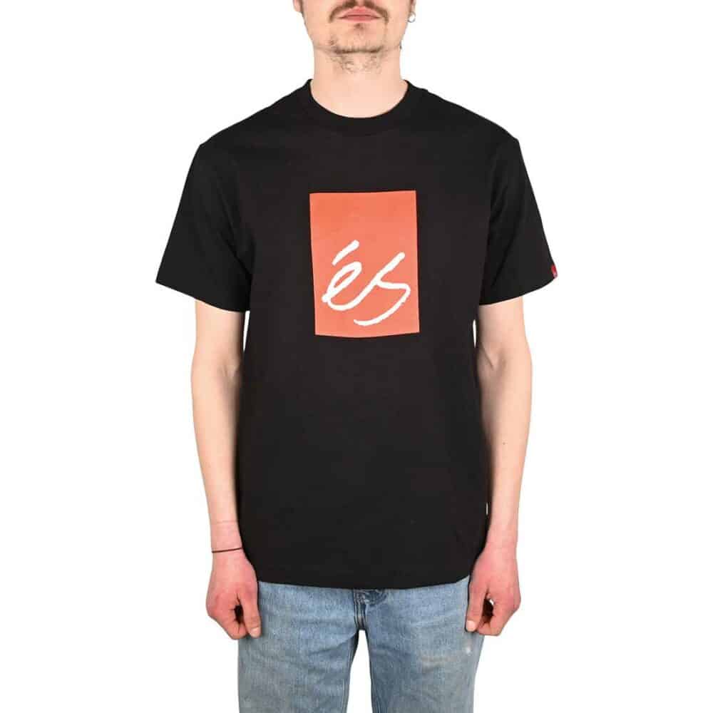 eS Main Block S/S T-Shirt - Black