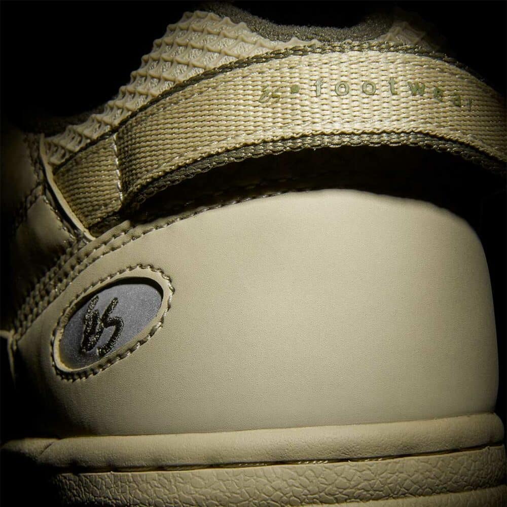 eS Muska Skate Shoes - Tan/Green