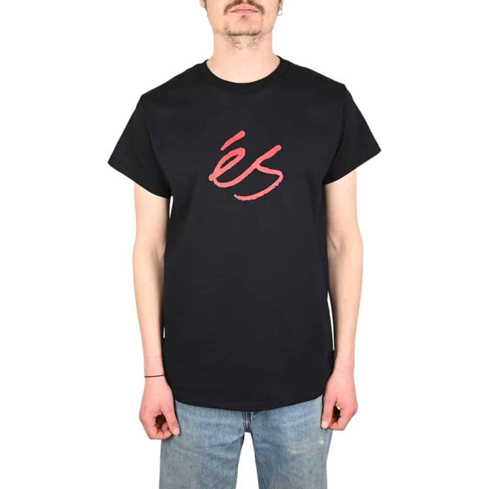 eS Script Mid S/S T-Shirt - Black