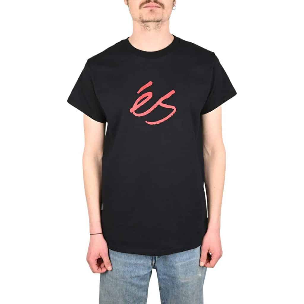 eS Script Mid S/S T-Shirt - Black
