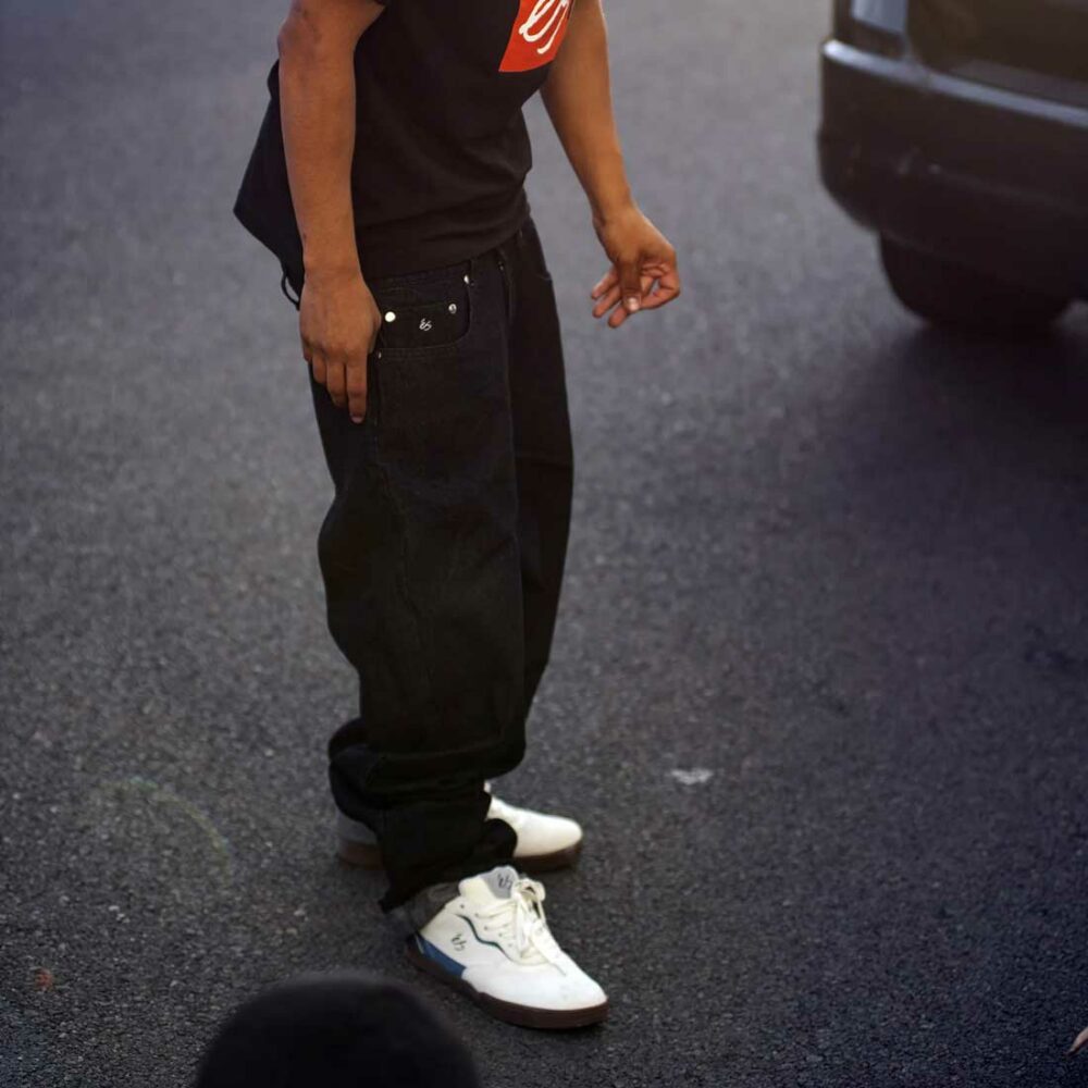 éS Baggy Denim Jeans - Black Wash