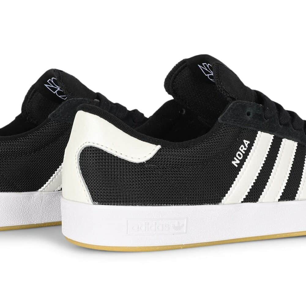Adidas Nora Skate Shoes - Core Black/Zero Metallic/Spark