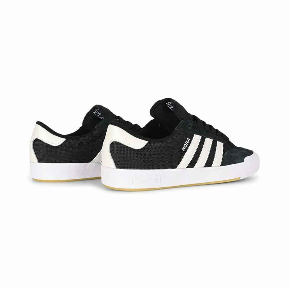 Adidas Nora Skate Shoes - Core Black/Zero Metallic/Spark
