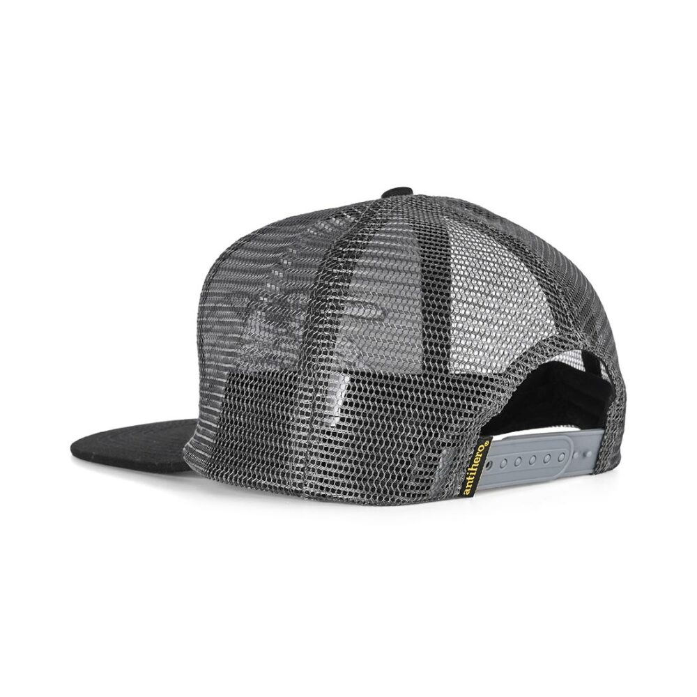 Anti Hero Basic Eagle Mesh Back Trucker Cap - Black/Charcoal