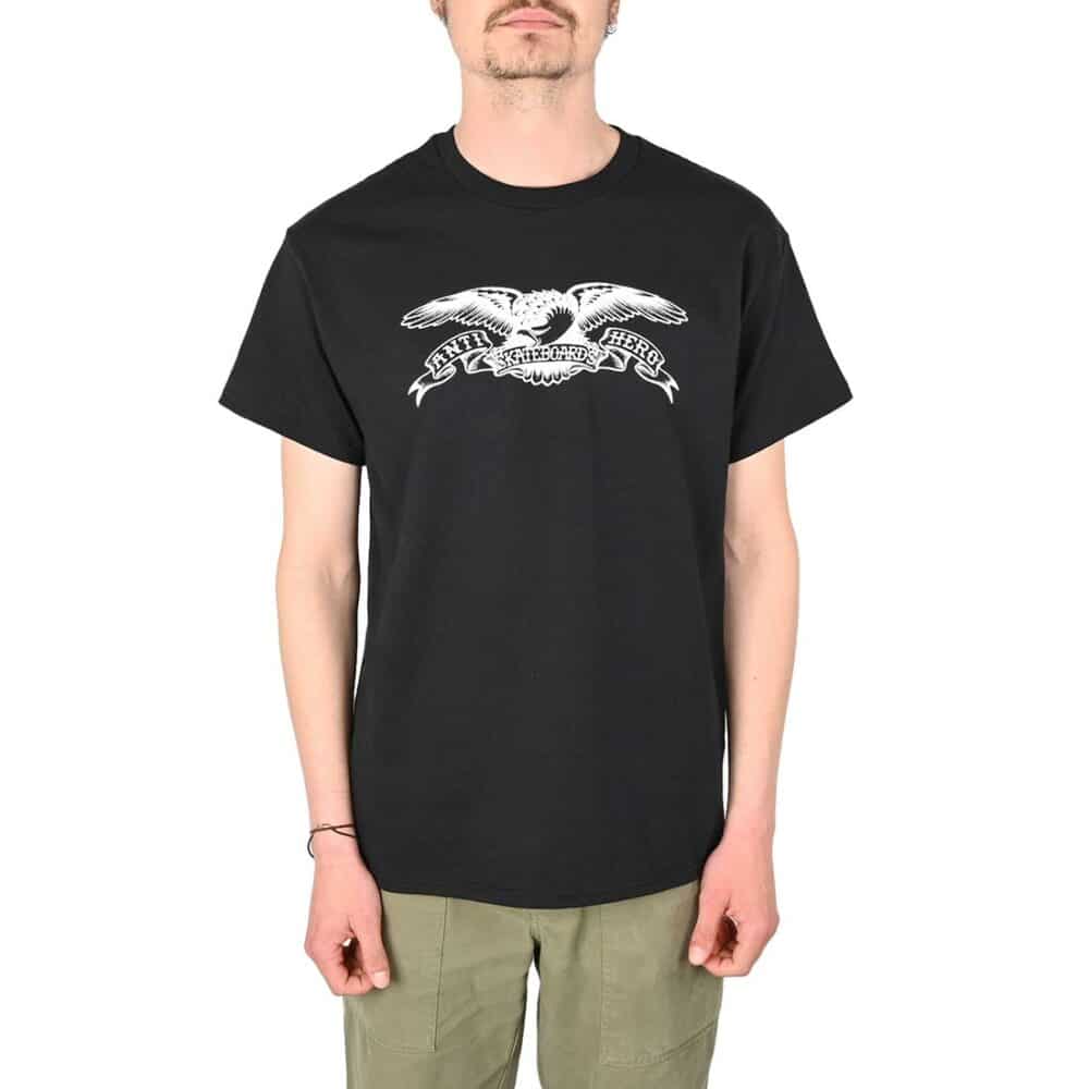 Anti Hero Basic Eagle S/S T-Shirt - Black/White