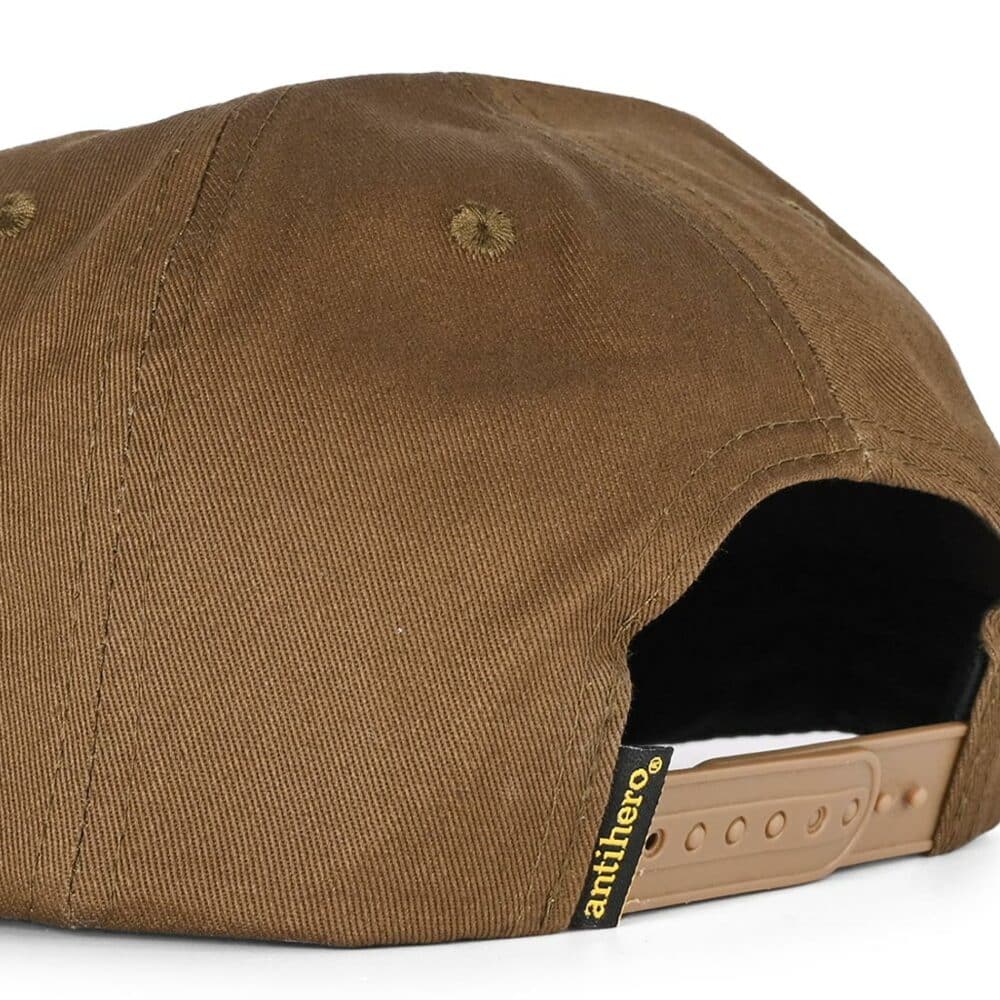 Anti Hero Eagle Snapback Cap - Brown