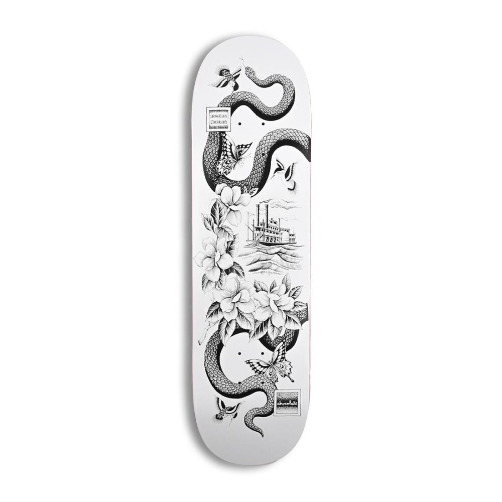 Chocolate Jordan Trahan Bayou Skateboard Deck