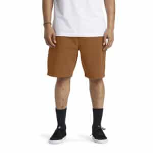 DC Carpenter Baggy Denim Shorts - Brown Overdye