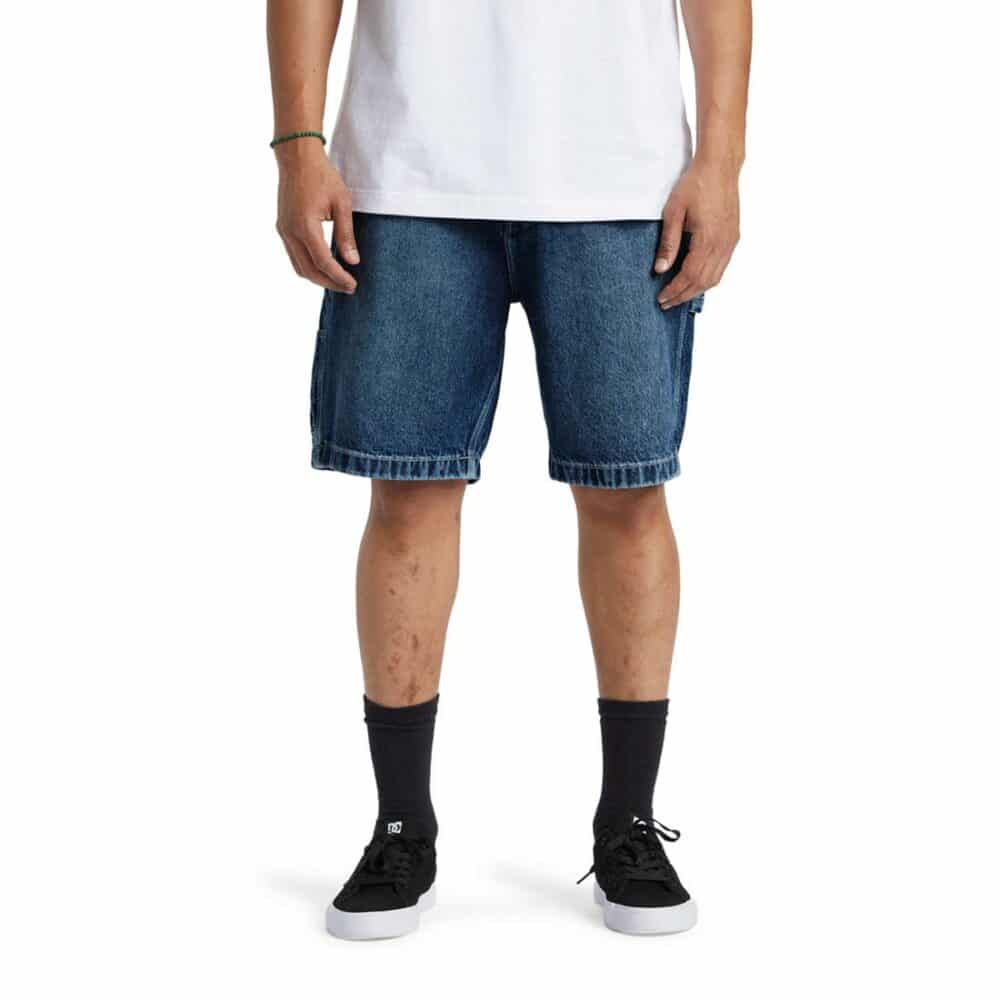 DC Carpenter Baggy Denim Shorts - Dark Indigo