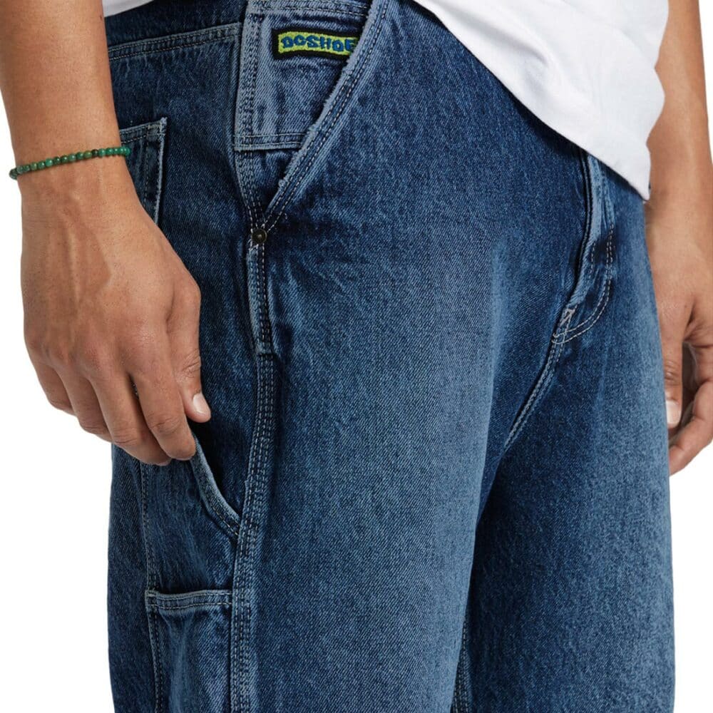 DC Carpenter Baggy Denim Shorts - Dark Indigo