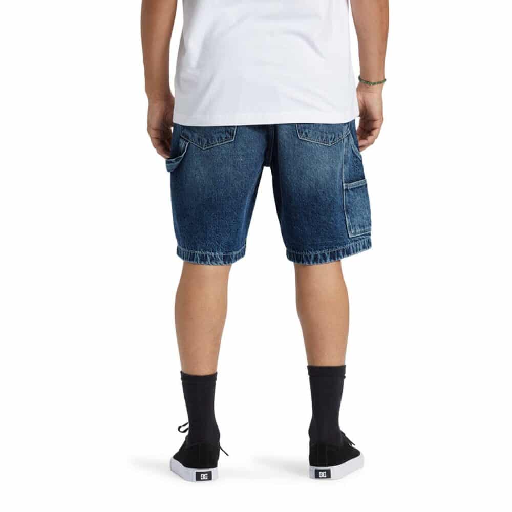DC Carpenter Baggy Denim Shorts - Dark Indigo