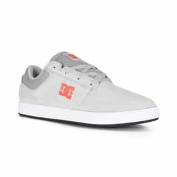 DC Crisis 2 Low Top Skate Shoes - Grey/White/Grey