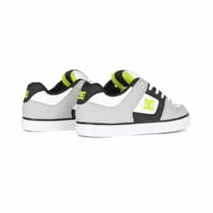DC Pure Skate Shoes - White/Lime