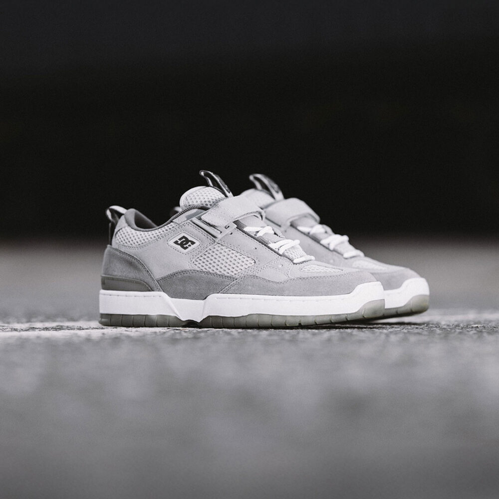 DC JS 1 Skate Shoes - Grey/Grey/Grey