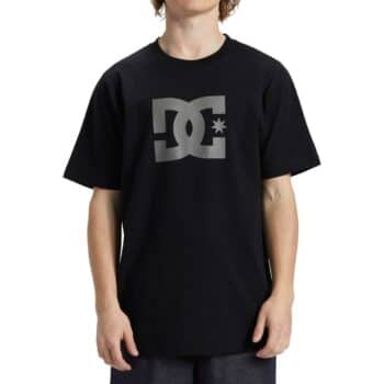 DC Star Short-Sleeved T-Shirt - Black/Pewter