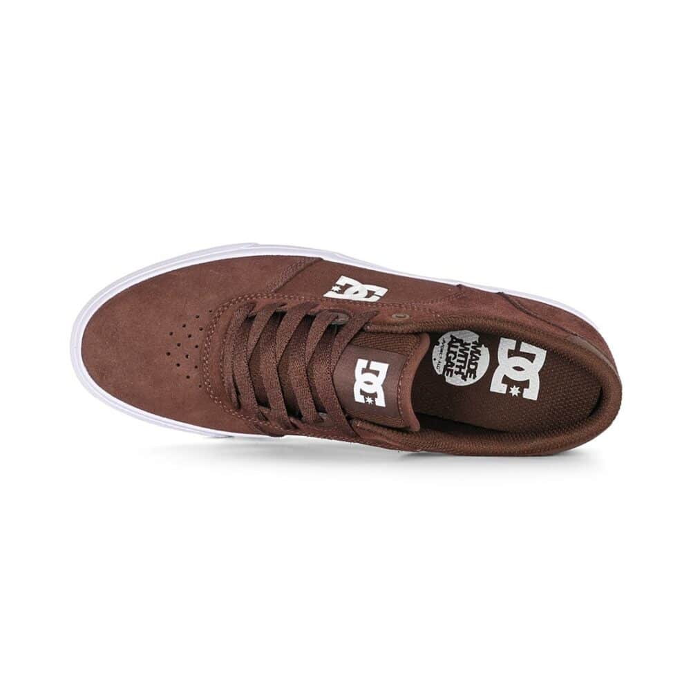 DC Teknic Skate Shoes - Chocolate Brown