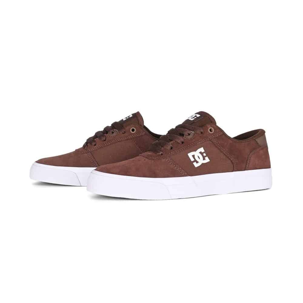 DC Teknic Skate Shoes - Chocolate Brown