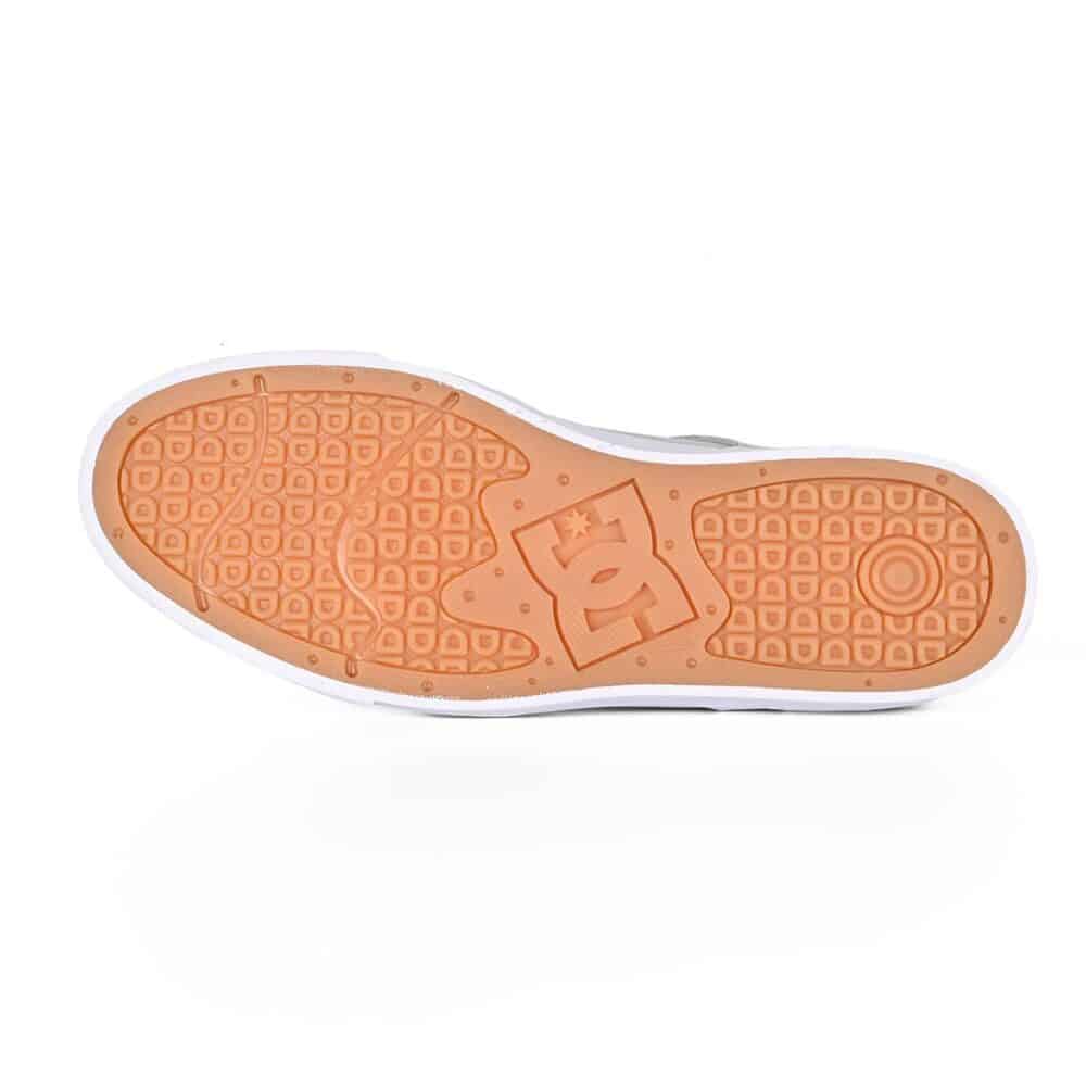 DC Teknic Skate Shoes - Grey/White