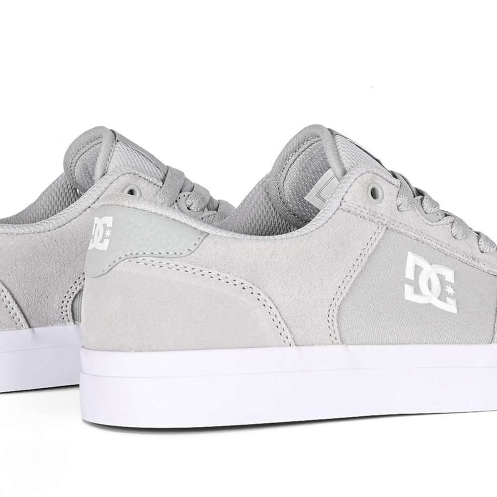 DC Teknic Skate Shoes - Grey/White