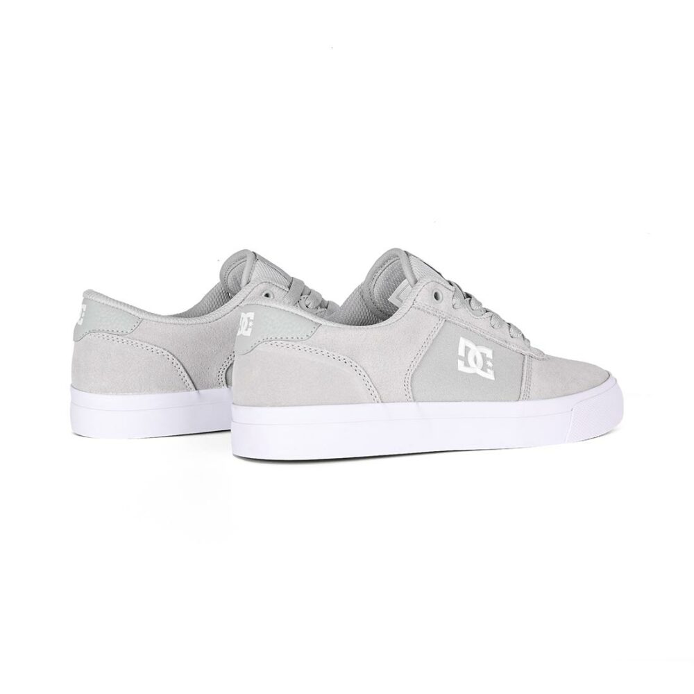 DC Teknic Skate Shoes - Grey/White