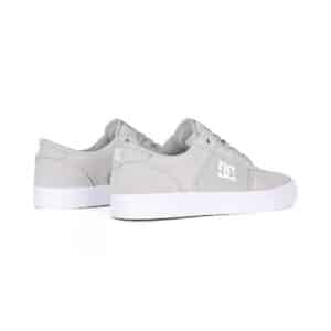 DC Teknic Skate Shoes - Grey/White