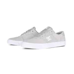 DC Teknic Skate Shoes - Grey/White