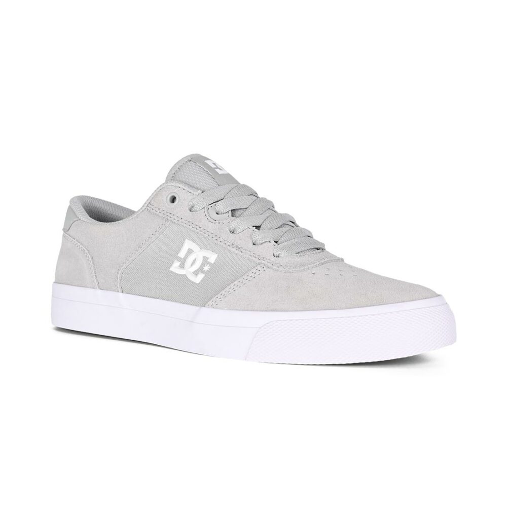 DC Teknic Skate Shoes - Grey/White