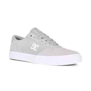 DC Teknic Skate Shoes - Grey/White
