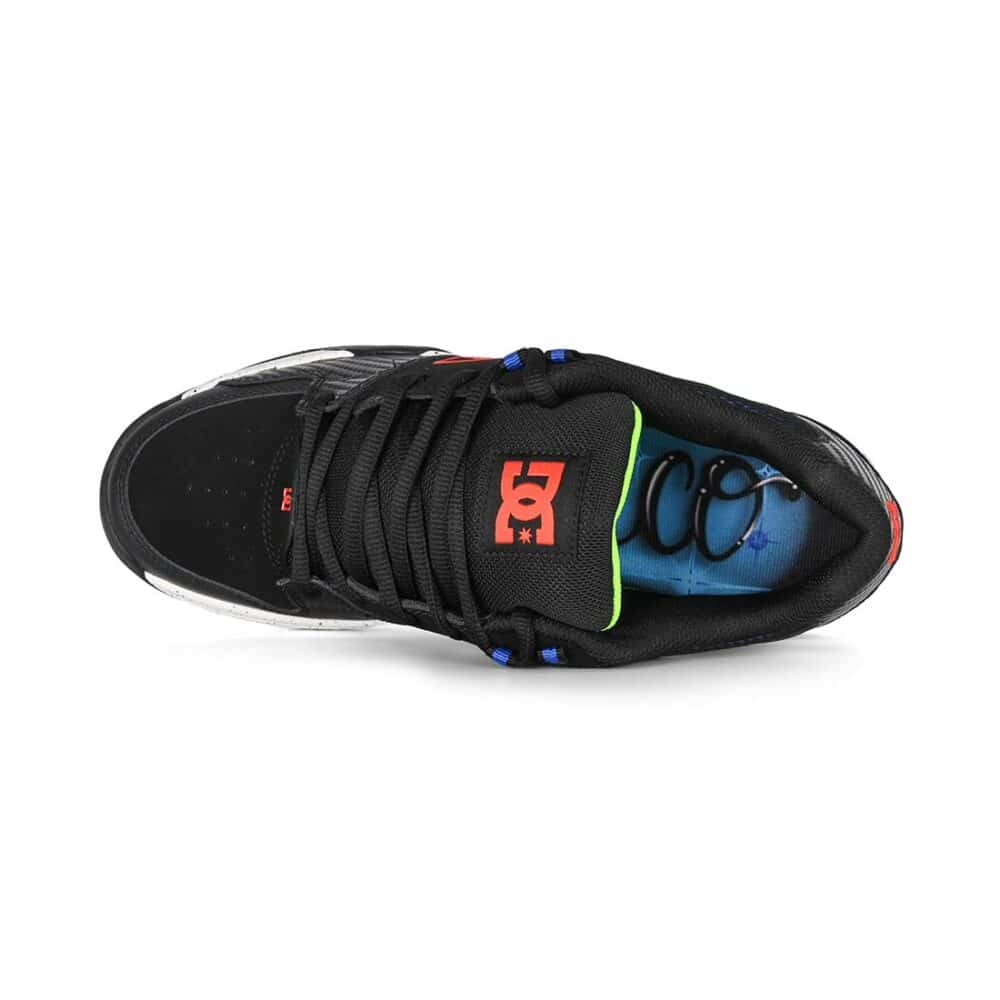 DC Versatile LE Skate Shoes - Black/Red/Blue