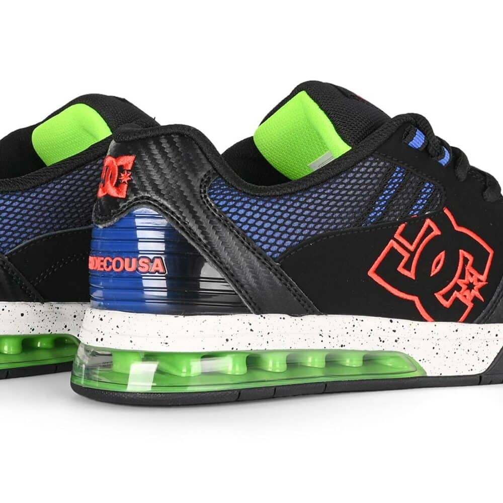 DC Versatile LE Skate Shoes - Black/Red/Blue