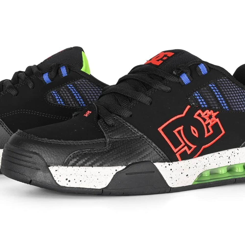 DC Versatile LE Skate Shoes - Black/Red/Blue