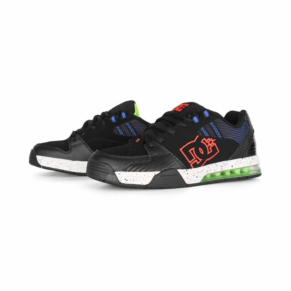 DC Versatile LE Skate Shoes - Black/Red/Blue