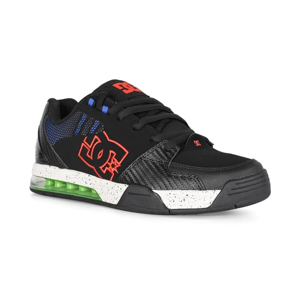 DC Versatile LE Skate Shoes - Black/Red/Blue