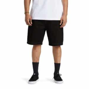 DC Worker Baggy Denim Shorts - Black Tint