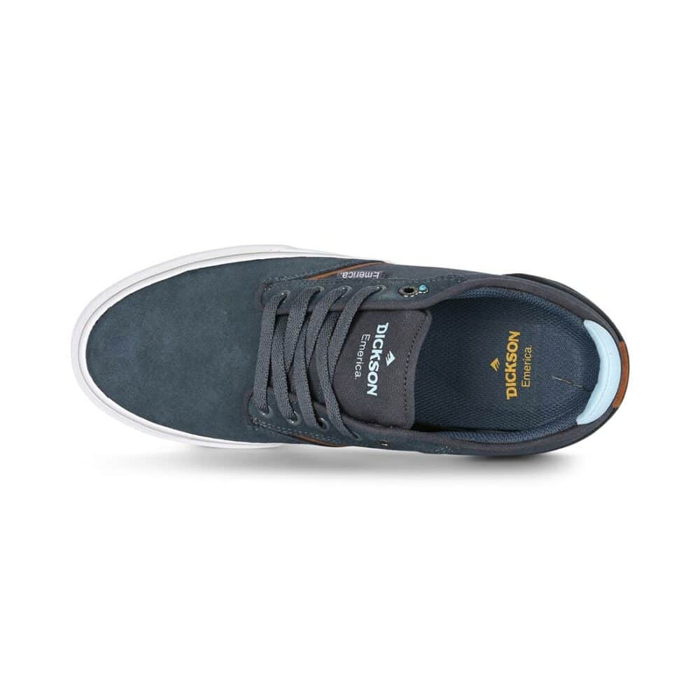 Emerica Dickson Skate Shoes - Dark Blue