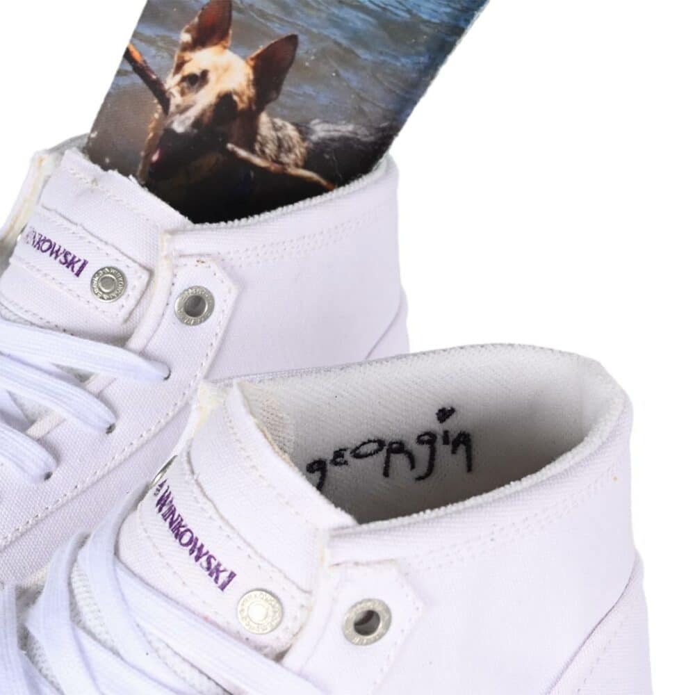 Emerica Winkowski High-Top Skate Shoes - White