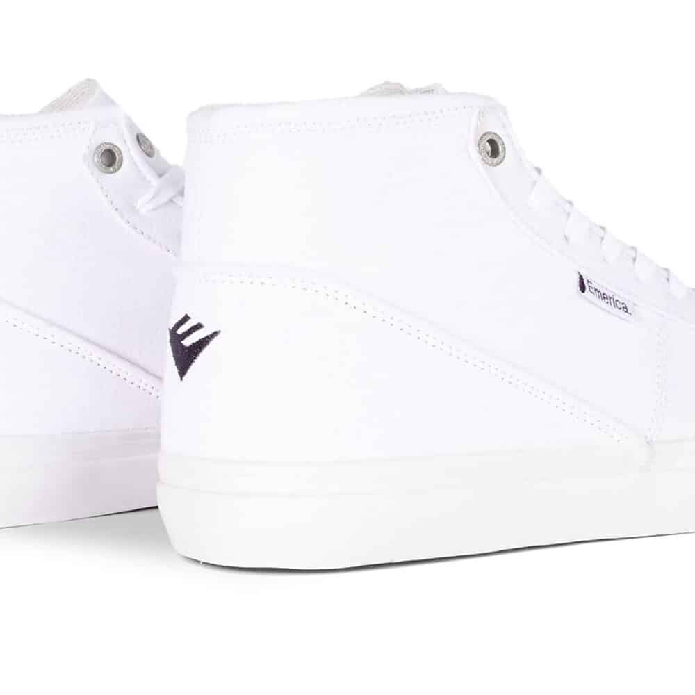 Emerica Winkowski High-Top Skate Shoes - White